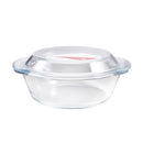 Round Glass Baking Dish w Lid