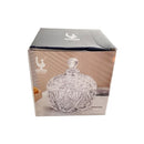 Crystal Glass Sugar Bowl Candy Jar 18.5*13 cm