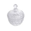 Crystal Glass Sugar Bowl Candy Jar 12*14 cm