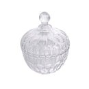 Crystal Glass Sugar Bowl Candy Jar 12*14 cm