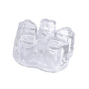 Crystal Glass Tea Pot Warmer Stand 10.4*5.8 cm