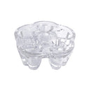 Crystal Glass Tea Pot Warmer Stand 10.4*5.8 cm