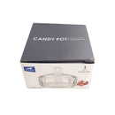 Crystal Glass Sugar Bowl Candy Jar 10*11 cm