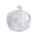 Crystal Glass Sugar Bowl Candy Jar 10*11 cm