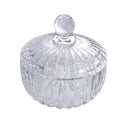 Crystal Glass Sugar Bowl Candy Jar 14.5*12 cm