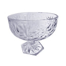 Crystal Glass Footed Sugar Bowl Candy Jar 16*25 cm