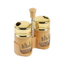 Glass Base Salt & Pepper Shaker Set/2 Pcs 14*13 cm