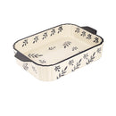 Ceramic Rectangular Baking Tray 32*21.5*6 cm