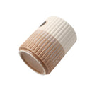 Ceramic Canister Set/7 Pcs with Metal Tray 10*18/7.5*12.5 cm