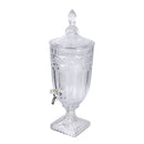 Crystal Glass Tabletop Flower Vase 3L