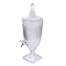 Crystal Glass Tabletop Flower Vase 3L