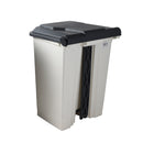 Plastic Pedal Rubbish Bin 37*38*60 cm