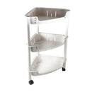Multi Layer Fruit & Veggies Trolley 3 Shelf 49*34*74 cm