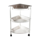 Multi Layer Fruit & Veggies Trolley 3 Shelf 49*34*74 cm