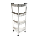 Multi Layer Fruit & Veggies Trolley 4 Shelf 49*34*103 cm