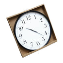 Wall Clock Round Analog 76 cm