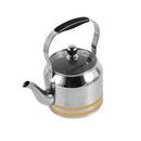 Stainless Steel Stovetop Tea Pot Kettle Set/2 Pcs 1.5L+2.8L