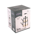 Stainless Steel Stovetop Tea Pot Kettle Set/2 Pcs 1.5L+2.8L