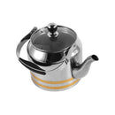 Stainless Steel Stovetop Tea Pot Kettle Set/2 Pcs 1.5L+2.8L