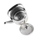Stainless Steel Stovetop Tea Pot Kettle Set/2 Pcs 1.5L+2.8L