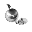 Stainless Steel Stovetop Double Tea Pot Kettle Set 1L+2.5L