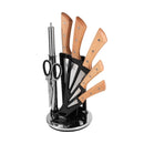 Stainless Steel Kitchen Knife Set of 7 Pcs 6.5/8/8/5/3.5''
