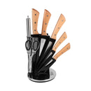 Stainless Steel Kitchen Knife Set of 7 Pcs 6.5/8/8/5/3.5''