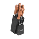 Stainless Steel Kitchen Knife Set of 7 Pcs 6.5/8/8/5/3.5''