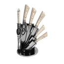 Stainless Steel Kitchen Knife Set of 7 Pcs 6.5/8/8/5/3.5''