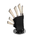 Stainless Steel Kitchen Knife Set of 7 Pcs 6.5/8/8/5/3.5''