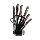 Stainless Steel Kitchen Knife Set of 7 Pcs 6.5/8/8/5/3.5''
