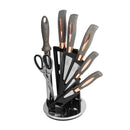 Stainless Steel Kitchen Knife Set of 7 Pcs 6.5/8/8/5/3.5''
