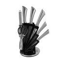 Stainless Steel Kitchen Knife Set of 7 Pcs 6.5/8/8/5/3.5''