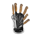 Stainless Steel Kitchen Knife Set of 7 Pcs 6.5/8/8/5/3.5''