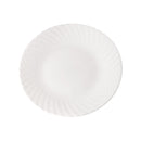 White Ceramic Serving Plate 8.5''