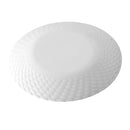White Ceramic Dinner Plate 10.5''