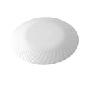 White Ceramic Dinner Plate 10.5''