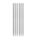 BBQ Accessories Metal Flat BBQ Skewers Pack/3 Pcs