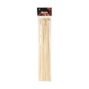 BBQ Accessories Bamboo Skewers Stick Pack/45 Pcs 40*0.5 cm