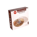 Crystal Glass Candy Jar with Lid 25.8*25.8*10.5 cm
