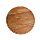 Rectangular Wooden Cake Stand with Acrylic Dome Lid 34*34*15.6 cm