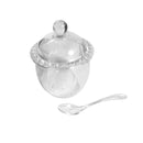 Acrylic Sugar Pot Condiment Jar 10*12 cm