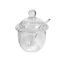 Acrylic Sugar Pot Condiment Jar 10*12 cm
