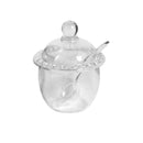 Acrylic Sugar Pot Condiment Jar 10*12 cm