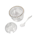 Acrylic Sugar Pot Condiment Jar 10*12 cm
