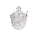 Acrylic Sugar Pot Condiment Jar 10*12 cm