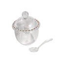 Acrylic Sugar Pot Condiment Jar 10*12 cm