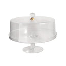 Acrylic Round Dome Cake Server 31.5*24 cm