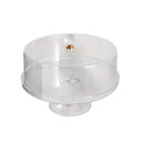 Acrylic Round Dome Cake Server 31.5*24 cm