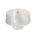 Acrylic Round Dome Cake Server 31.5*24 cm